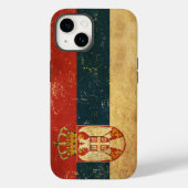 Servische vlag Case-Mate iPhone case (Achterkant)