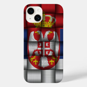 Servische vlag Case-Mate iPhone 14 hoesje