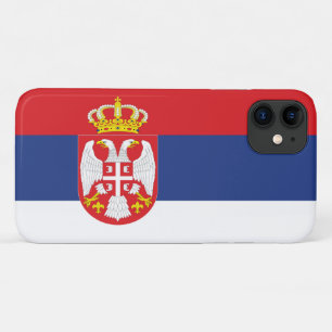 Servische vlag iPhone 11 hoesje