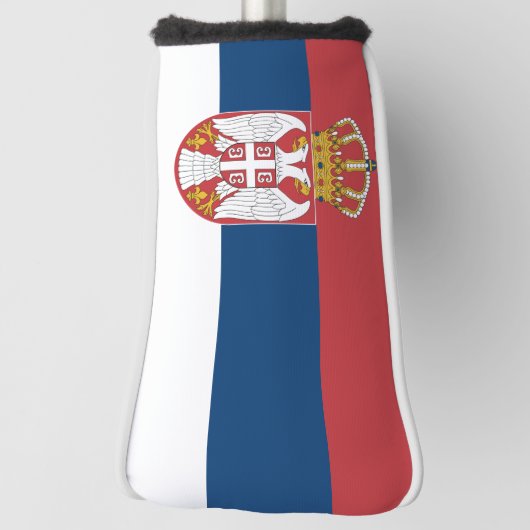 Servische vlag golfheadcover (Draai 90)