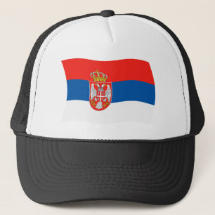 Servische Vlag Hoed Trucker Pet