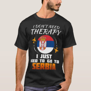 Servische vlag I Servië Vacature Servië T-shirt