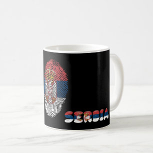 Servische vlag koffie-mok koffiemok