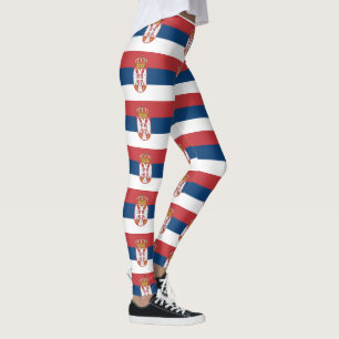Servische vlag leggings