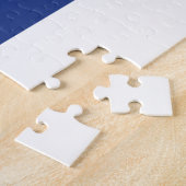 Servische vlag legpuzzel (Zijkant)