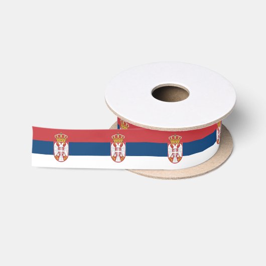 Servische vlag lint (Spoel)