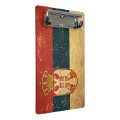 Servische vlag mini klembord (Schuin)