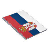 Servische vlag notitieboek (Rechterzijde)