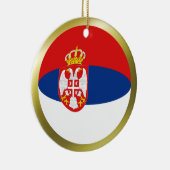 Servische Vlag Ornament (Rechts)