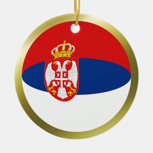 Servische Vlag Ornament (Voorkant)