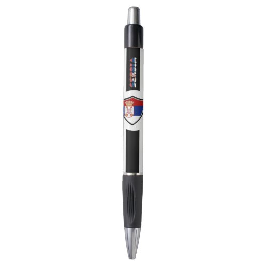 Servische vlag pen (Voorkant Verticaal)