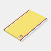 Servische vlag post-it® notes (Schuin)
