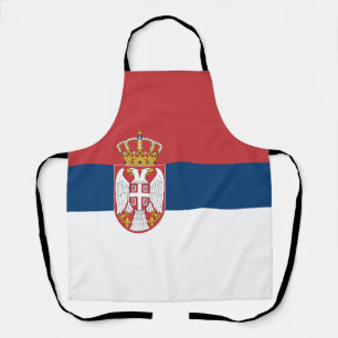 Servische vlag schort
