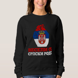 Servische Vlag Servië Srbin Srbija Trui