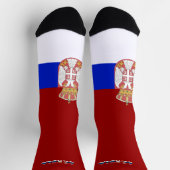 Servische vlag sokken (Top)