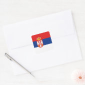 Servische vlag Sticker (Envelop)