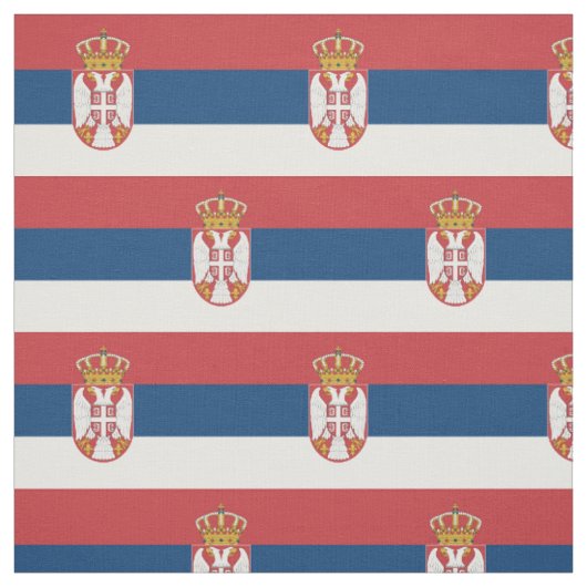 Servische vlag stof (Swatch)