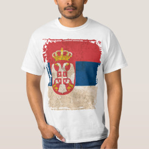Servische vlag t-shirt
