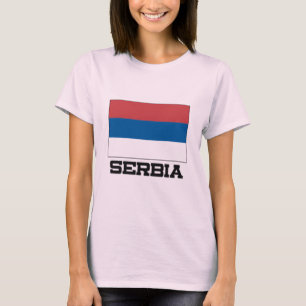 Servische vlag t-shirt