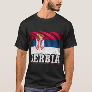Servische vlag t-shirt