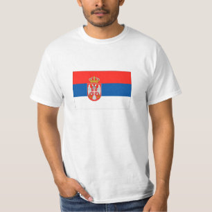 Servische vlag t-shirt