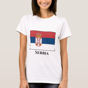 Servische vlag t-shirt