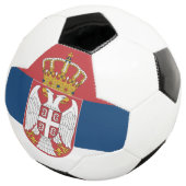 Servische vlag voetbal (Drie kwart)