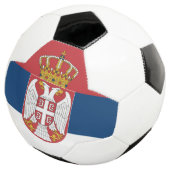 Servische vlag voetbal (Drie kwart)