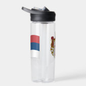 Servische wapenstilstand, vlag, Servië Waterfles (Rechts)