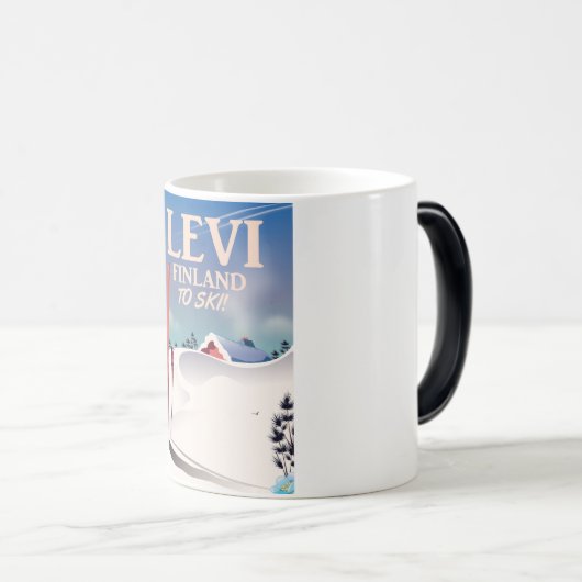 Servisposter Levi, Finland Magische Mok (Voorkant rechts)