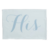 Ses (et sienne) taies d'oreiller de couples (devant)