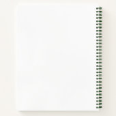 "Ses Keepsakes croqués à Noël" Carnet Spiral (Dos)