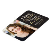 Ses plans Magnet de Faire-part de graduation (Côté Gauche)