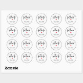 Ses Stickers préférés de mariage pour traiter les (Feuille)