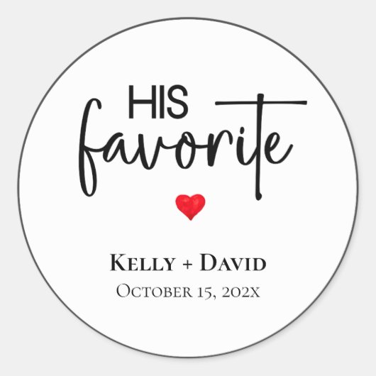 Ses Stickers préférés de mariage pour traiter les (Devant)