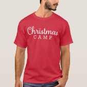 Ses T-shirts de camp de Noël (Devant)