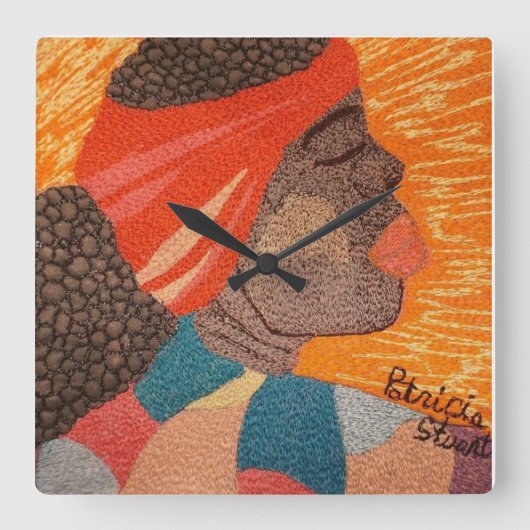 Ses Yeux Regardaient Dieu Horloge D'Art (Recto)