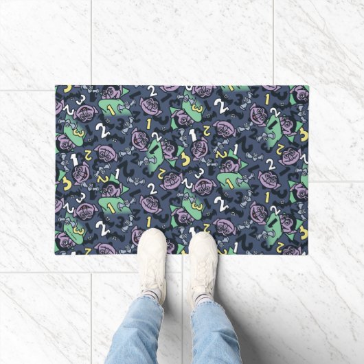 Sesam | Count von Doodle Pattern Deurmat (Binnen)