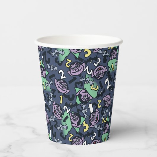 Sesam | Count von Doodle Pattern Papieren Bekers (Achterkant)