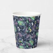 Sesam | Count von Doodle Pattern Papieren Bekers (Rechts)