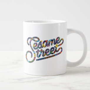 Sesam   Doodle Logo Extra Grote Beker