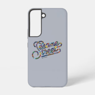 Sesam   Koekjesmonster Doodle Heart Samsung Galaxy Hoesje