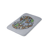 Sesam | Oscar de Grouch Doodle Heart Badmat (Gekanteld)