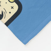 Sesam | Sesame Pals Doodle Sign Fleece Deken (Hoek)