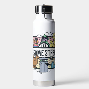Sesam   Sesame Pals Doodle Sign Waterfles