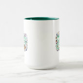 Sesam | Sesamstraat Groene Doodle Script Mok (Midden)