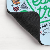Sesam | Sesamstraat Groene Doodle Script Muismat (Hoek)