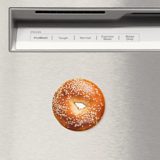 Sesame Bagel Magneet (Insitu (Vaatwasser))