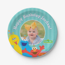 Sesame Pals Birthday Patroon