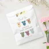 Sesame Pals Bodysuits Baby shower Dank u Bedankzakje (Gezegeld)